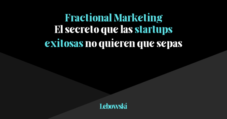The rise of Fractional Marketing: 5 Facts startups can't ignore